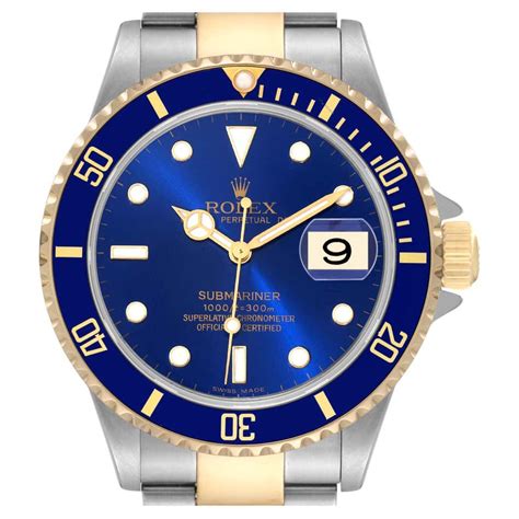 rolex 16613 roma|rolex 16613 blue for sale.